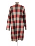 Joseph A. Plaid Brown Cardigan Size L - photo 2