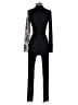 Shein Graphic Black Jumpsuit Size 2 - photo 2