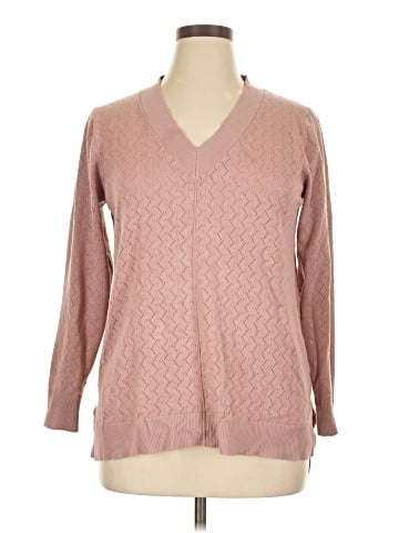 Cable & Gauge Pullover Sweater (view 1)