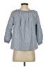 Joie 100% Cotton Blue 3/4 Sleeve Blouse Size XS - photo 2