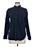 J.Crew 100% Cotton Houndstooth Blue Long Sleeve Button-Down Shirt Size 6 - photo 1