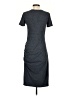 Stem Solid Gray Casual Dress Size S - photo 2