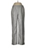 Le Suit 100% Polyester Metallic Silver Casual Pants Size 6 (petite) - photo 1