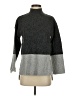 MICHAEL Michael Kors Color Block Gray Turtleneck Sweater Size S - photo 1