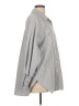 Assorted Brands 100% Polyester Stripes Gray Long Sleeve Blouse Size L - photo 4