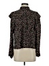 WAYF 100% Polyester Black Long Sleeve Blouse Size S - photo 1