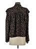 WAYF 100% Polyester Black Long Sleeve Blouse Size S - photo 2