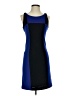 Milly Color Block Blue Cocktail Dress Size P (petite) - photo 1