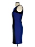Milly Color Block Blue Cocktail Dress Size P (petite) - photo 5