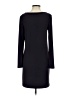 Komarov Solid Black Casual Dress Size S - photo 2