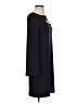 Komarov Solid Black Casual Dress Size S - photo 4