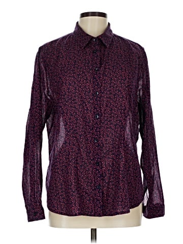 Ann Taylor LOFT Outlet Long Sleeve Button-Down Shirt (view 1)