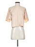 Zara Tan Short Sleeve Blouse Size S - photo 1