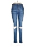 Topshop Hearts Blue Jeans Size 34 waist - photo 1