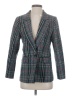 Allegra K 100% Polyester Plaid Gray Blazer Size S - photo 1