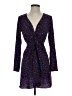 Parker Paisley Purple Cocktail Dress Size 0 - photo 1