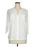 Soho 100% Polyester Ivory 3/4 Sleeve Blouse Size XL - photo 1