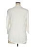 Soho 100% Polyester Ivory 3/4 Sleeve Blouse Size XL - photo 2