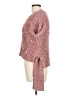 Candie's 100% Polyester Tweed Pink Pullover Sweater Size L - photo 5