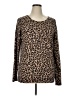 Amazon Essentials Animal Print Brown Pullover Sweater Size XL - photo 1