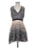 Foxiedox 100% Polyester Animal Print Blue Cocktail Dress Size S - photo 1