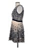 Foxiedox 100% Polyester Animal Print Blue Cocktail Dress Size S - photo 5