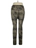 K-DEER Animal Print Gold Active Pants Size XL - photo 2