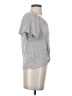 Willow & Root Silver Short Sleeve Top Size XS - photo 4