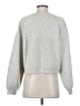 Topshop Solid Gray Pullover Sweater Size S - photo 2