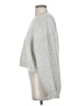 Topshop Solid Gray Pullover Sweater Size S - photo 5