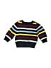 Baby Gap Outlet 100% Cotton Stripes Blue Pullover Sweater Size 6-12 mo - photo 2