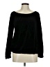 CeCe Black Long Sleeve Blouse Size M - photo 1