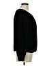 CeCe Black Long Sleeve Blouse Size M - photo 4