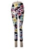Active Floral Purple Leggings Size S - photo 1