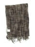 Collection 18 100% Rayon Tweed Gray Brown Scarf One size - photo 2