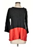 Lisa Perry Color Block Gray Pullover Sweater Size XS - photo 1