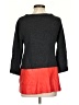 Lisa Perry Color Block Gray Pullover Sweater Size XS - photo 2