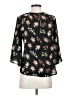Papermoon Black 3/4 Sleeve Blouse Size S (petite) - photo 2