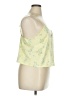 colsie Yellow Sleeveless Blouse Size XL - photo 4