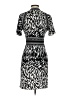 BCBGMAXAZRIA Animal Print Gray Casual Dress Size XS - photo 2