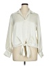 Karen Kane Ivory Long Sleeve Blouse Size XL - photo 1