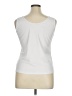 Clara Sun Woo White Sleeveless T-Shirt Size XL - photo 2