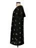 Ann Taylor 100% Polyester Black Casual Dress Size 4 - photo 5