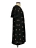 Ann Taylor 100% Polyester Black Casual Dress Size 4 - photo 4