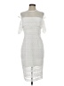 Bardot 100% Polyester White Cocktail Dress Size 8 - photo 1