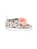 Carter's Floral Gray White Sneakers Size 0-3 mo (baby) - photo 1