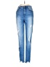 Bebe Hearts Blue Jeans Size 27 waist - photo 1