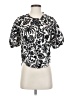 Ann Taylor Black Short Sleeve Blouse Size XS - photo 1