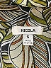Nicola 100% Polyester Paisley Green 3/4 Sleeve Blouse Size S - photo 7