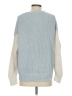 American Eagle Outfitters 100% Cotton Color Block Blue Pullover Sweater Size XS - photo 2